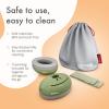 imageAlpine Muffy Baby Ear Protection for Babies and Toddlers up to 36 Months  CE ampamp ANSI Certified  Noise Reduction Earmuffs  Comfortable Baby Headphones Against Hearing Damage ampamp Improves Sleep  GreenGreen