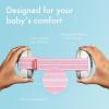 imageAlpine Muffy Baby Ear Protection for Babies and Toddlers up to 36 Months  CE ampamp ANSI Certified  Noise Reduction Earmuffs  Comfortable Baby Headphones Against Hearing Damage ampamp Improves Sleep  GreenPink