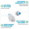 imageAlpine SwimSafe  Ear Plugs for Swimming  Ear Protection Against Water  Comfortable Waterproof Earplugs with Filter  Hyopoallergenic ampamp SustainableSingle