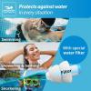 imageAlpine SwimSafe  Ear Plugs for Swimming  Ear Protection Against Water  Comfortable Waterproof Earplugs with Filter  Hyopoallergenic ampamp SustainableSingle