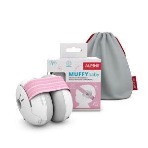 imageAlpine Muffy Baby Ear Protection for Babies and Toddlers up to 36 Months  CE ampamp ANSI Certified  Noise Reduction Earmuffs  Comfortable Baby Headphones Against Hearing Damage ampamp Improves Sleep  GreenPink