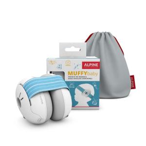 imageAlpine Muffy Baby Ear Protection for Babies and Toddlers up to 36 Months  CE ampamp ANSI Certified  Noise Reduction Earmuffs  Comfortable Baby Headphones Against Hearing Damage ampamp Improves Sleep  GreenBlue