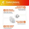 imageAlpine PartyPlug Concert Ear Plugs  Noise Reduction Ear Plugs for Party Concert Festival and Music  Reusable EarplugsBlack