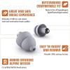 imageAlpine PartyPlug Concert Ear Plugs  Noise Reduction Ear Plugs for Party Concert Festival and Music  Reusable EarplugsGray