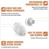 imageAlpine PartyPlug Concert Ear Plugs  Noise Reduction Ear Plugs for Party Concert Festival and Music  Reusable EarplugsWhite