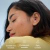 imageAlpine Silence Earplugs for Sleep Focus ampamp Travel  VShape Fit ampamp Soft Oval Tips  4 Sizes XSSML  Comfortable Reusable Hearing Protection  22dB  Midnight BluePink