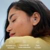 imageAlpine Silence Earplugs for Sleep Focus ampamp Travel  VShape Fit ampamp Soft Oval Tips  4 Sizes XSSML  Comfortable Reusable Hearing Protection  22dB  Midnight BlueBlue