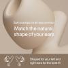 imageAlpine Silence Earplugs for Sleep Focus ampamp Travel  VShape Fit ampamp Soft Oval Tips  4 Sizes XSSML  Comfortable Reusable Hearing Protection  22dB  Midnight BlueBeige