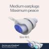 imageAlpine SleepDeep Multisize  Soft Ear Plugs for Sleeping and Concentration  New 3D Oval Shape and Noise Reducing Gel for Better Attenuation  27dB  Ideal for Side Sleeper  2Pair Reusable S  MLML