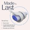 imageAlpine SleepDeep Multisize  Soft Ear Plugs for Sleeping and Concentration  New 3D Oval Shape and Noise Reducing Gel for Better Attenuation  27dB  Ideal for Side Sleeper  2Pair Reusable S  MLS  ML