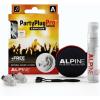 imageAlpine PartyPlug Concert Ear Plugs  Noise Reduction Ear Plugs for Party Concert Festival and Music  Reusable EarplugsPro Transparent