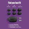 imageAlpine PartyPlug Pro Concert Ear Plugs High Fidelity Professional Musician Earplugs with 21dB Noise Reduction Hearing Protection for Music Festivals Raves ampamp Live Events Incl 3 Tip Sizes BlackPro Black Multisize