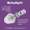 imageAlpine PartyPlug Pro Concert Ear Plugs High Fidelity Professional Musician Earplugs with 21dB Noise Reduction Hearing Protection for Music Festivals Raves ampamp Live Events Incl 3 Tip Sizes BlackPro Transparent Multisize