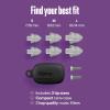 imageAlpine PartyPlug Pro Concert Ear Plugs High Fidelity Professional Musician Earplugs with 21dB Noise Reduction Hearing Protection for Music Festivals Raves ampamp Live Events Incl 3 Tip Sizes BlackPro Transparent Multisize
