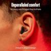 imageAlpine Tune Earplugs Concert Ear Plugs for Noise Reduction High Fidelity Music Quality 19dB Hearing Protection with Crystal Clear Sound Incl 4 Sizes For Parties Raves Festivals ampamp Clubs BlackBlack