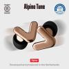 imageAlpine Tune Earplugs Concert Ear Plugs for Noise Reduction High Fidelity Music Quality 19dB Hearing Protection with Crystal Clear Sound Incl 4 Sizes For Parties Raves Festivals ampamp Clubs BlackRose Gold