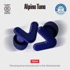 imageAlpine Tune Earplugs Concert Ear Plugs for Noise Reduction High Fidelity Music Quality 19dB Hearing Protection with Crystal Clear Sound Incl 4 Sizes For Parties Raves Festivals ampamp Clubs BlackDark Blue