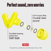 imageAlpine Tune Earplugs Concert Ear Plugs for Noise Reduction High Fidelity Music Quality 19dB Hearing Protection with Crystal Clear Sound Incl 4 Sizes For Parties Raves Festivals ampamp Clubs BlackYellow