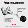 imageAlpine Tune Earplugs Concert Ear Plugs for Noise Reduction High Fidelity Music Quality 19dB Hearing Protection with Crystal Clear Sound Incl 4 Sizes For Parties Raves Festivals ampamp Clubs BlackSilver