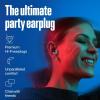 imageAlpine Tune Earplugs Concert Ear Plugs for Noise Reduction High Fidelity Music Quality 19dB Hearing Protection with Crystal Clear Sound Incl 4 Sizes For Parties Raves Festivals ampamp Clubs BlackSilver