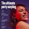 imageAlpine Tune Earplugs Concert Ear Plugs for Noise Reduction High Fidelity Music Quality 19dB Hearing Protection with Crystal Clear Sound Incl 4 Sizes For Parties Raves Festivals ampamp Clubs BlackDark Blue