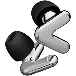 imageAlpine Tune Earplugs Concert Ear Plugs for Noise Reduction High Fidelity Music Quality 19dB Hearing Protection with Crystal Clear Sound Incl 4 Sizes For Parties Raves Festivals ampamp Clubs BlackSilver