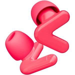 imageAlpine Tune Earplugs Concert Ear Plugs for Noise Reduction High Fidelity Music Quality 19dB Hearing Protection with Crystal Clear Sound Incl 4 Sizes For Parties Raves Festivals ampamp Clubs BlackNeon Pink